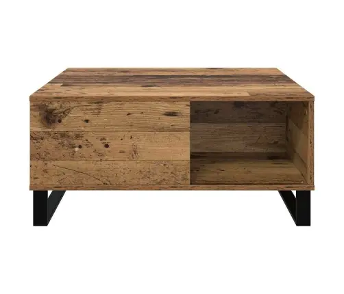 Kavos Staliukas Sena Mediena 80 X 80 X 36.5 Cm Apdirbta Mediena