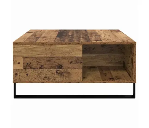 Kavos Staliukas Sena Mediena 80 X 80 X 36.5 Cm Apdirbta Mediena