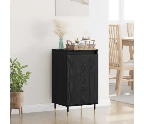 Puse 2 Pcs Melns Ozolkoks 40 X 35 X 70 Cm Vidaxl