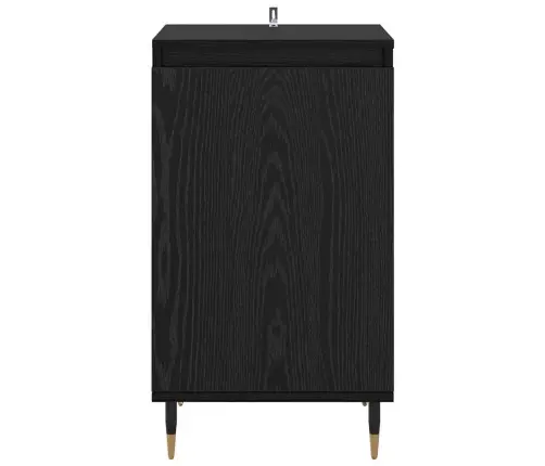 Puse 2 Pcs Melns Ozolkoks 40 X 35 X 70 Cm Vidaxl