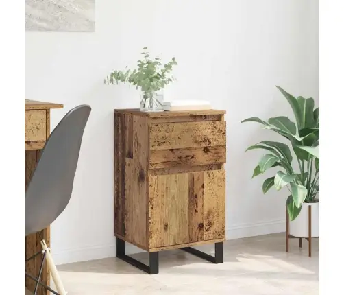 Puse Ar Atvilktni Vecs Koks 35 X 40 X 70 Cm Inženierijas Koks Vidaxl Puse Ar Atvilktni Vecs Koks 35 X 40 X 70 Cm Inženierijas Koks Vidaxl