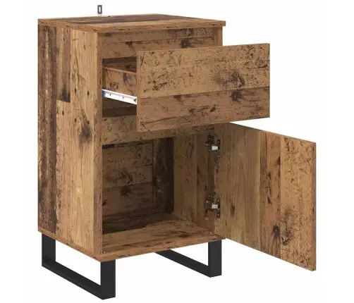 Puse Ar Atvilktni Vecs Koks 35 X 40 X 70 Cm Inženierijas Koks Vidaxl Puse Ar Atvilktni Vecs Koks 35 X 40 X 70 Cm Inženierijas Koks Vidaxl