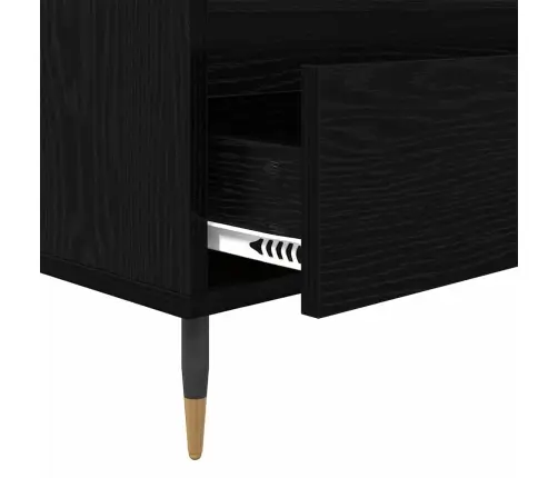 Televizoriaus Spintelė Juodas Ąžuolas 100 X 34,5 X 44,5 Cm