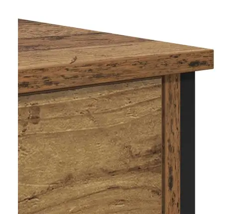 Naktsgaldiņš Ar Atvilktni 2 Pcs Vecs Koks 34 X 35,5 X 45 Cm Vidaxl