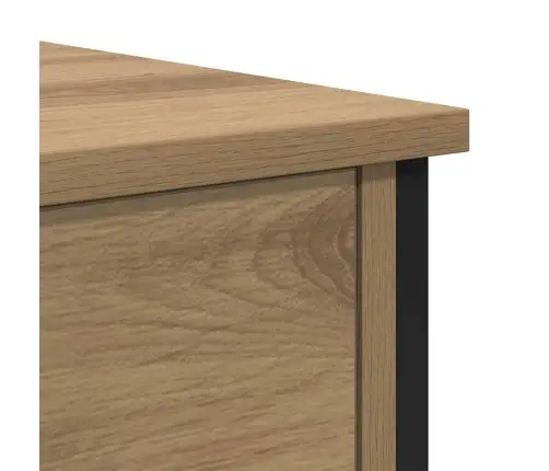 Naktsgaldiņš 2 Pcs Amatnieku Ozola 34 X 35,5 X 45 Cm Vidaxl