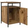 Nakts Skapītis Vecs Koks 40 X 42 X 60Cm Inženierijas Koks Vidaxl