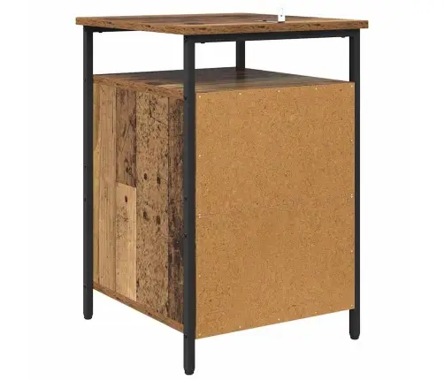 Nakts Skapītis Vecs Koks 40 X 42 X 60Cm Inženierijas Koks Vidaxl