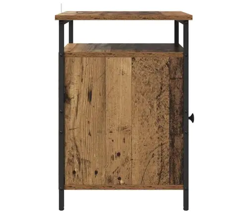 Nakts Skapītis Vecs Koks 40 X 42 X 60Cm Inženierijas Koks Vidaxl