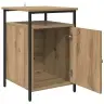 Nakts Skapītis Amatnieku Ozola 40 X 42 X 60Cm Inženierijas Koks Vidaxl