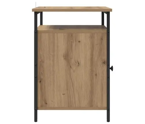 Nakts Skapītis Amatnieku Ozola 40 X 42 X 60Cm Inženierijas Koks Vidaxl