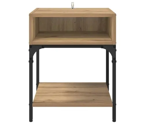 Öökapp 2 Pcs Käsitöötamm 40 X 40 X 50 Cm Tehispuit