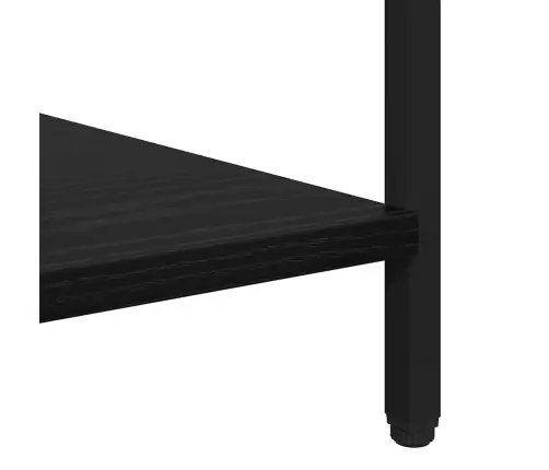 Naktsgaldiņš 2 Pcs Melns Ozols 40 X 40 X 50 Cm Vidaxl