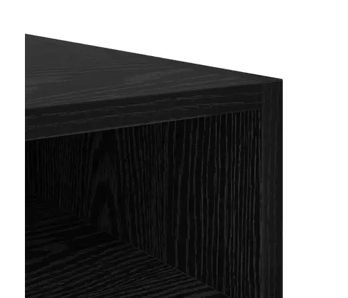 Naktsgaldiņš 2 Pcs Melns Ozols 40 X 40 X 50 Cm Vidaxl