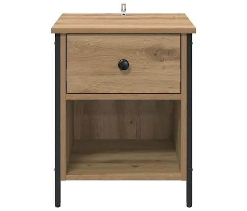 Nakts Skapītis 2 Pcs Amatnieku Ozola 40 X 42 X 50 Cm Vidaxl