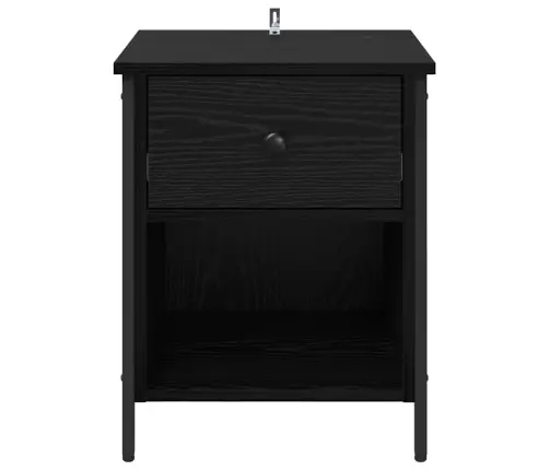 Öölambi Kapp Sahtliga Must Tamm 40 X 42 X 50 Cm Tehispuit