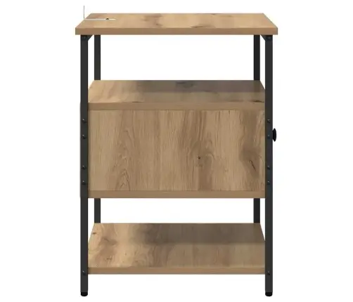 Nakts Skapītis 2 Pcs Amatnieku Ozola 40 X 42 X 56 Cm Vidaxl