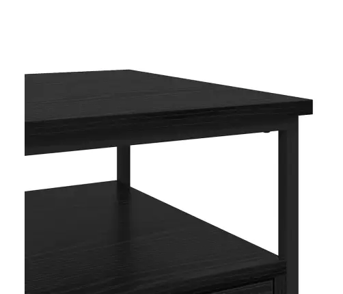 Öölambi Kapp Sahtliga 2 Pcs Must Tamm 40 X 42 X 56 Cm Tehispuit