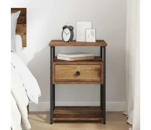 Nakts Skapītis Vecs Koks 40 X 42 X 55 Cm Inženierijas Koks Vidaxl Nakts Skapītis Vecs Koks 40 X 42 X 55 Cm Inženierijas Koks Vidaxl