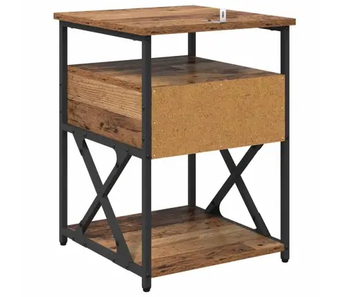 Nakts Skapītis Vecs Koks 40 X 42 X 55 Cm Inženierijas Koks Vidaxl Nakts Skapītis Vecs Koks 40 X 42 X 55 Cm Inženierijas Koks Vidaxl