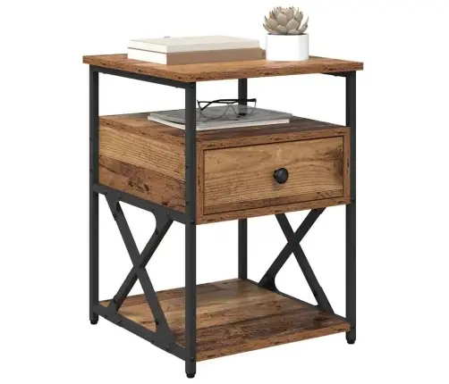 Nakts Skapītis Vecs Koks 40 X 42 X 55 Cm Inženierijas Koks Vidaxl Nakts Skapītis Vecs Koks 40 X 42 X 55 Cm Inženierijas Koks Vidaxl