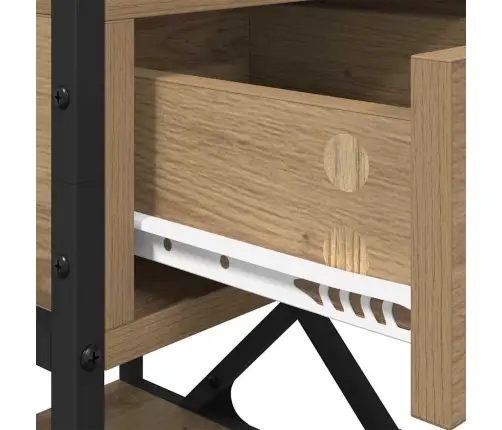 Öölambi Kapp 2 Pcs Käsitöötamm 40 X 42 X 55 Cm Tehispuit