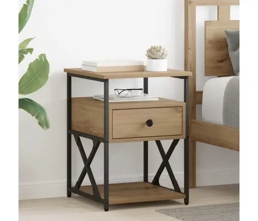 Öölambi Kapp 2 Pcs Käsitöötamm 40 X 42 X 55 Cm Tehispuit