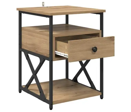 Öölambi Kapp 2 Pcs Käsitöötamm 40 X 42 X 55 Cm Tehispuit