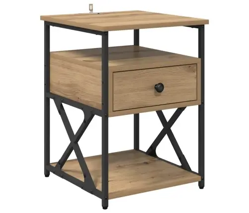 Öölambi Kapp 2 Pcs Käsitöötamm 40 X 42 X 55 Cm Tehispuit