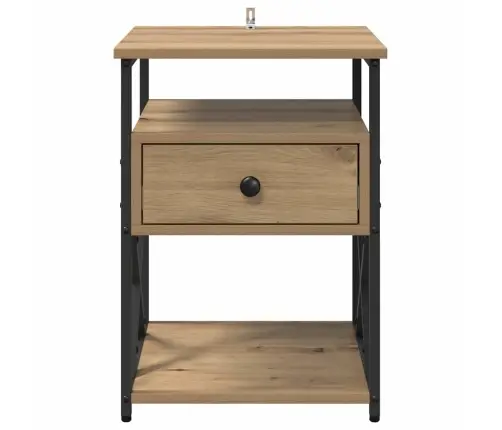 Öölambi Kapp 2 Pcs Käsitöötamm 40 X 42 X 55 Cm Tehispuit