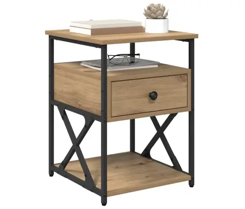 Öölambi Kapp 2 Pcs Käsitöötamm 40 X 42 X 55 Cm Tehispuit