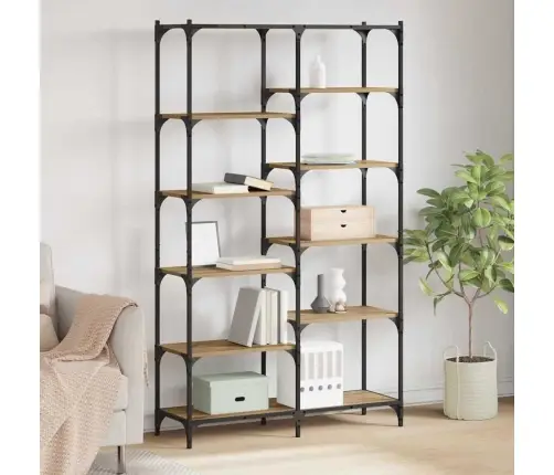 Grāmatu Plaukts Amatnieku Ozola 100 X 32 X 170 Cm Vidaxl