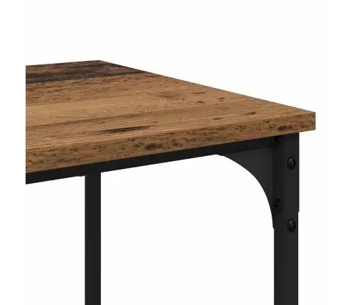 Kafijas Galdiņš Vecs Koks 40 X 40 X 55 Cm Inženierijas Koks Vidaxl