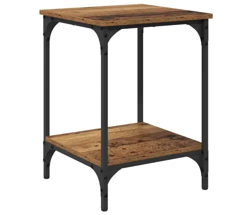 Kafijas Galdiņš Vecs Koks 40 X 40 X 55 Cm Inženierijas Koks Vidaxl