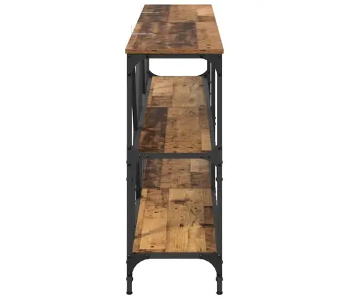 Konsoles Galds Ar Plauktu Vecs Koks 180 X 30 X 75 Cm Vidaxl