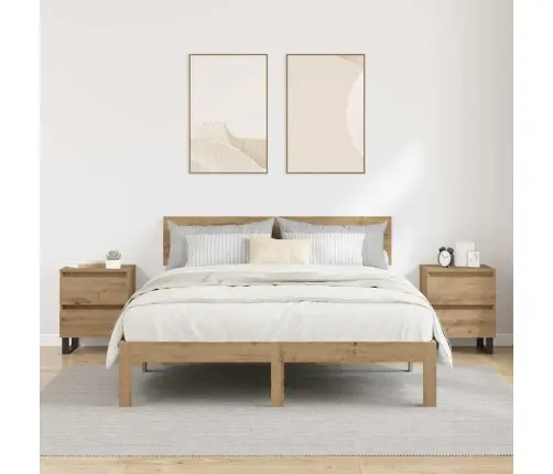 Öölambi Kapp 2 Pcs Käsitöötamm 40 X 35 X 50 Cm Tehispuit