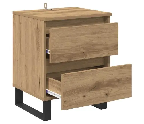 Öölambi Kapp 2 Pcs Käsitöötamm 40 X 35 X 50 Cm Tehispuit