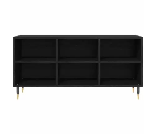 Televizora Skapīša Melns Ozolkoks 103,5 X 30 X 50 Cm Vidaxl