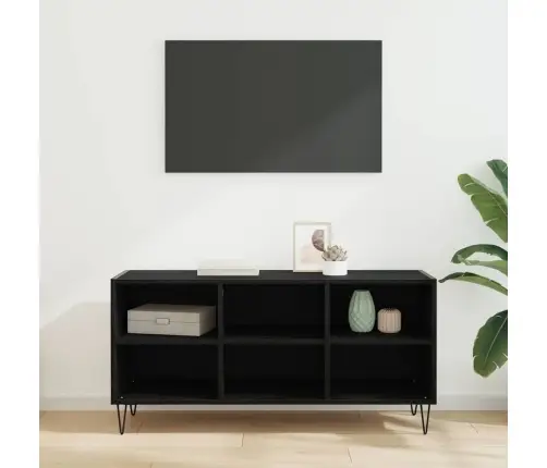 Televizora Skapīša Melns Ozolkoks 103,5 X 30 X 50 Cm Vidaxl