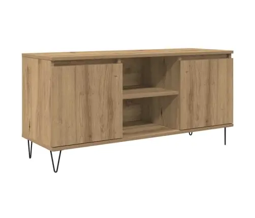 Televizora Skapīša Artisānā Ozols 104 X 35 X 50 Cm Vidaxl