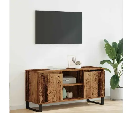 Televizora Skapīša Vecs Koks 104 X 35 X 50 Cm Inženierijas Koks Vidaxl