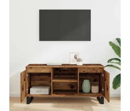 Televizora Skapīša Vecs Koks 104 X 35 X 50 Cm Inženierijas Koks Vidaxl