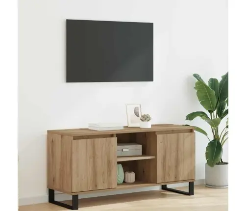 Televizora Skapīša Artisānā Ozols 104 X 35 X 50 Cm Vidaxl