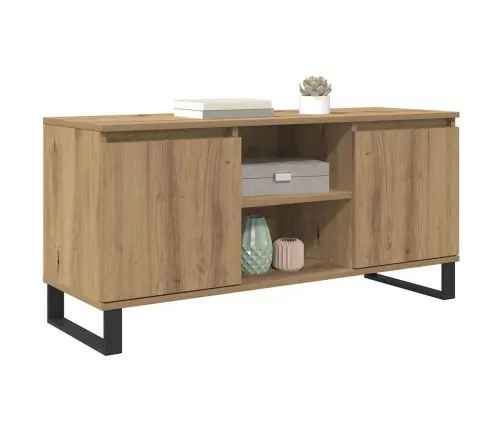 Televizora Skapīša Artisānā Ozols 104 X 35 X 50 Cm Vidaxl