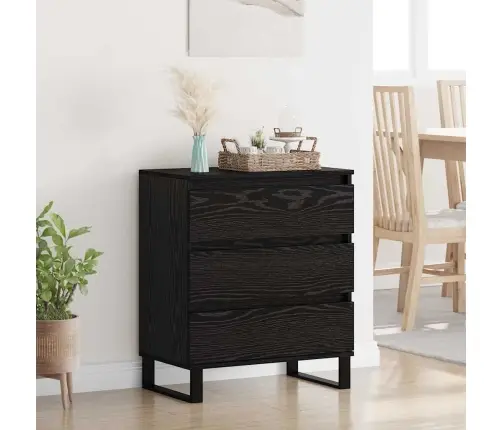 Kõide Sahtliga Must Tamm 60 X 35 X 70 Cm Tehispuit