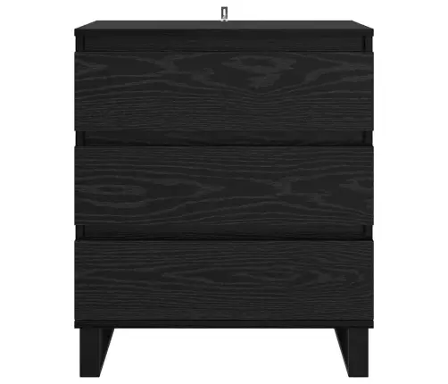 Kõide Sahtliga Must Tamm 60 X 35 X 70 Cm Tehispuit