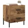 Nakts Skapītis Vecs Koks 40 X 35 X 47.5 Cm Inženierijas Koks Vidaxl