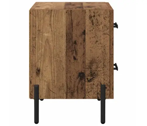 Nakts Skapītis Vecs Koks 40 X 35 X 47.5 Cm Inženierijas Koks Vidaxl