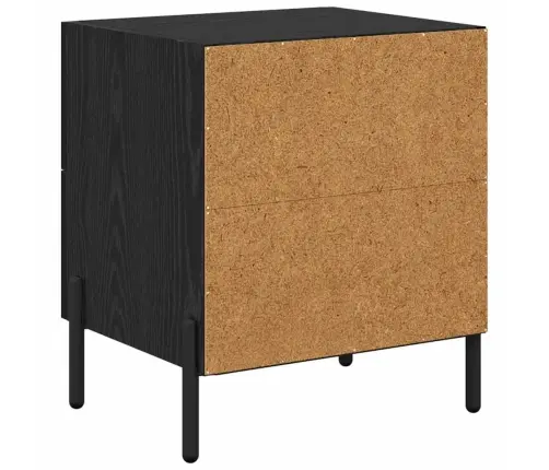 Öölambi Kapp Sahtliga Must Tamm 40 X 35 X 47.5 Cm Tehispuit