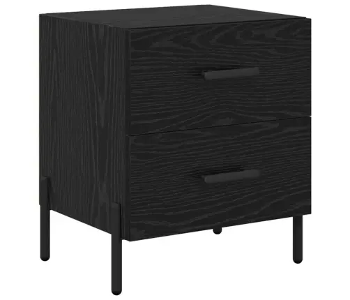 Öölambi Kapp Sahtliga Must Tamm 40 X 35 X 47.5 Cm Tehispuit