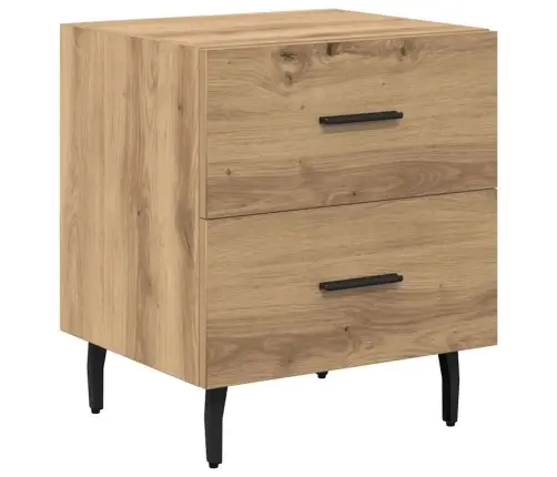 Nakts Skapītis 2 Pcs Amatnieku Ozola 40 X 35 X 47.5 Cm Vidaxl
